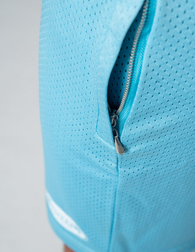 MUTED MESH SHORTS BLUE