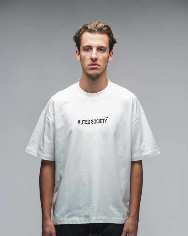 SILENCE TEE OFF WHITE
