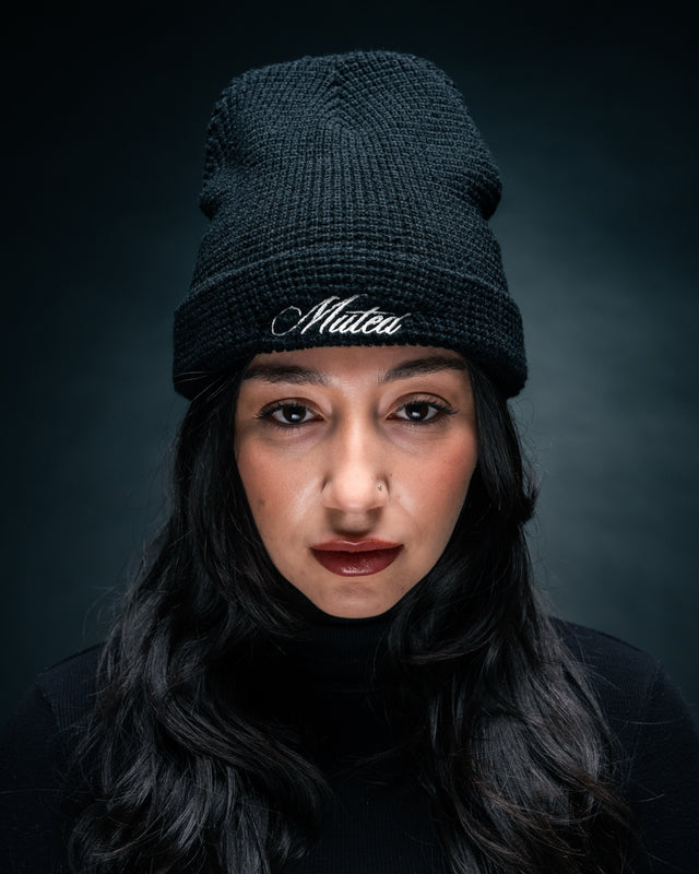 Muted Beanie Black