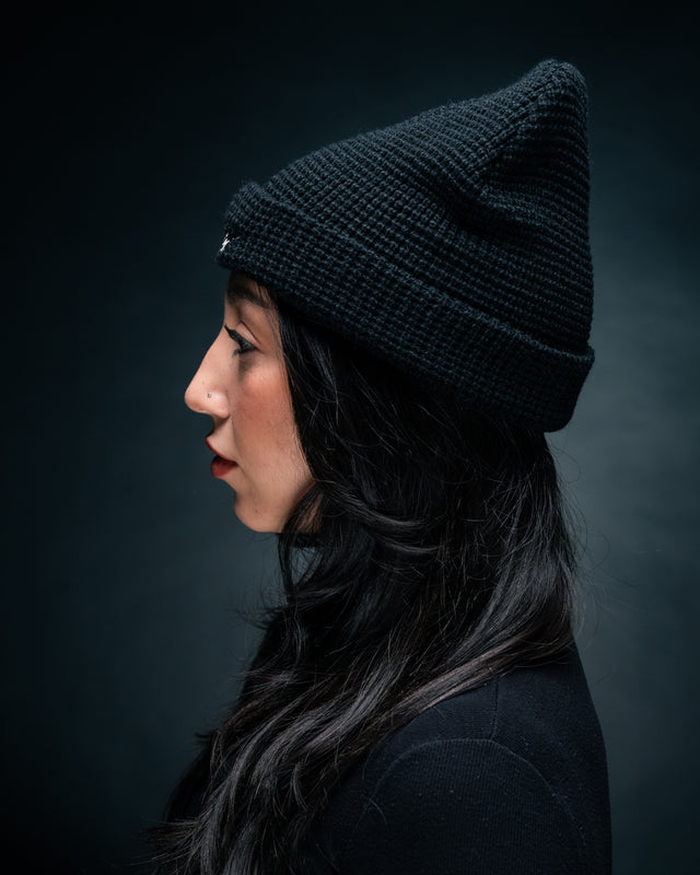 Muted Beanie Black