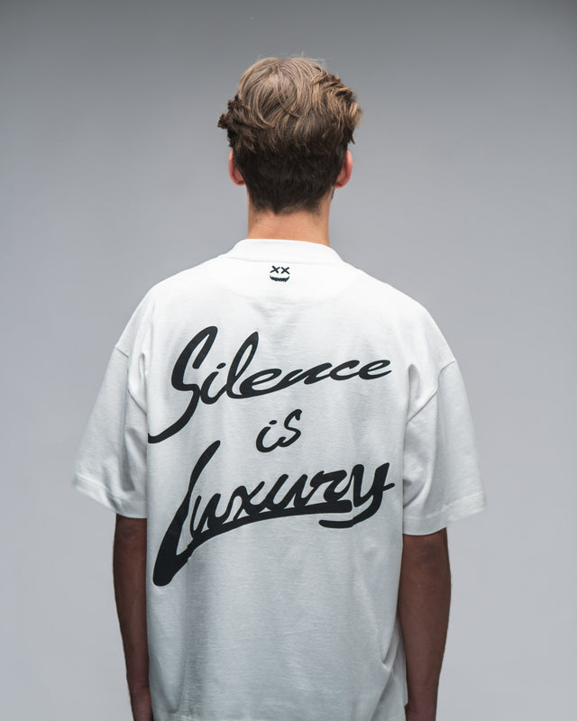 SILENCE TEE OFF WHITE