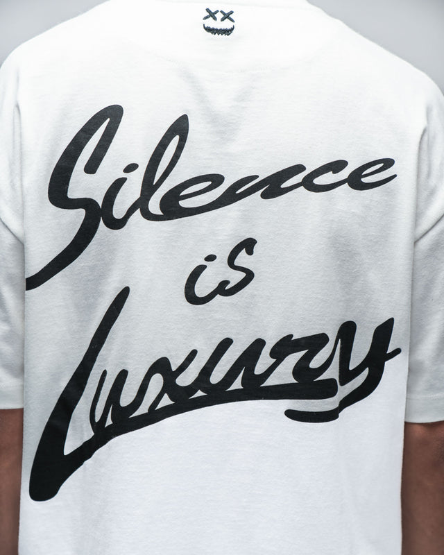 SILENCE TEE OFF WHITE